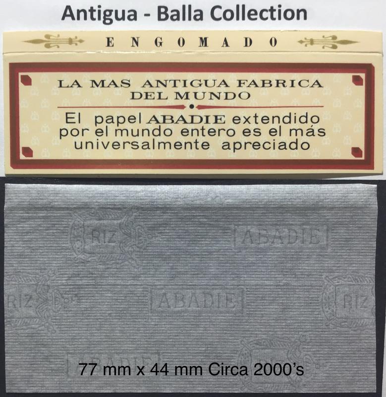 Antigua Abadie 1.a 77 x 44 Watermark Abadie