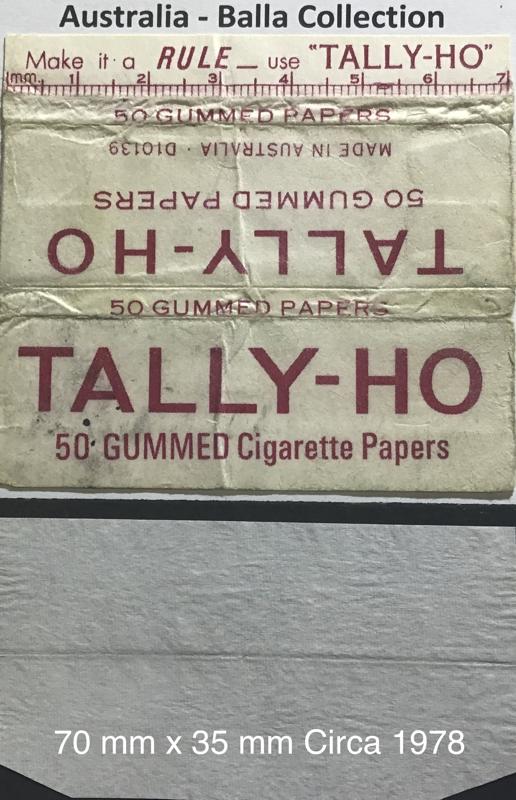Austrailia Tally Ho 1.a 69 x 36 - 50 pk