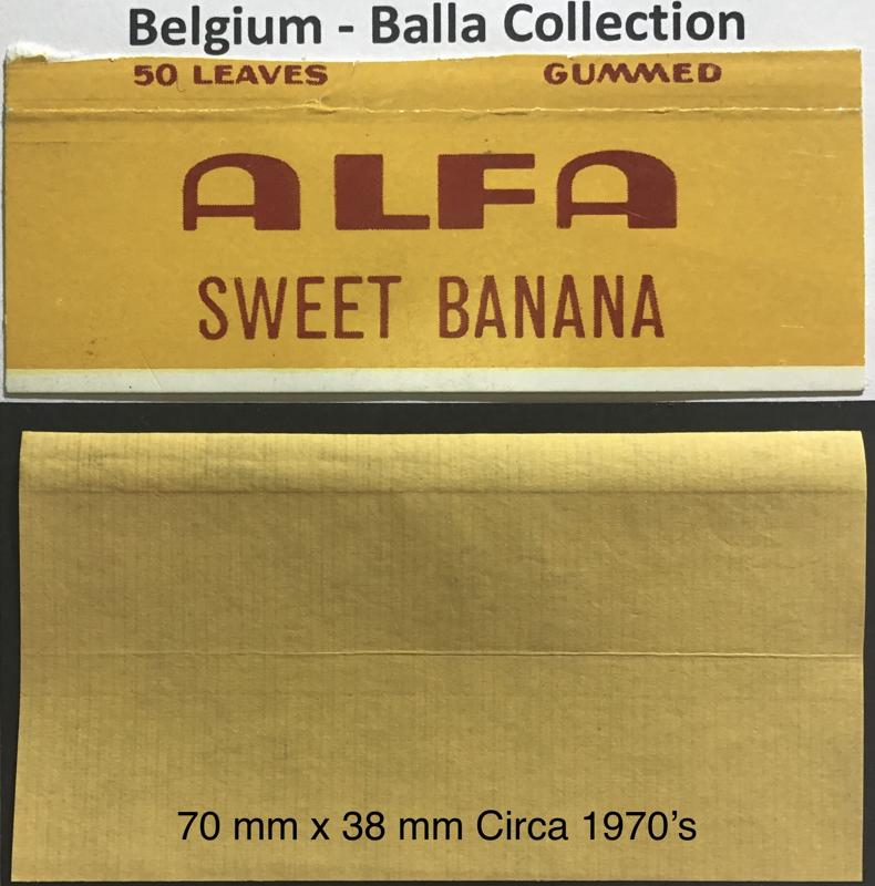 Belgium Alfa 1.a Sweet Banana 70 x 37