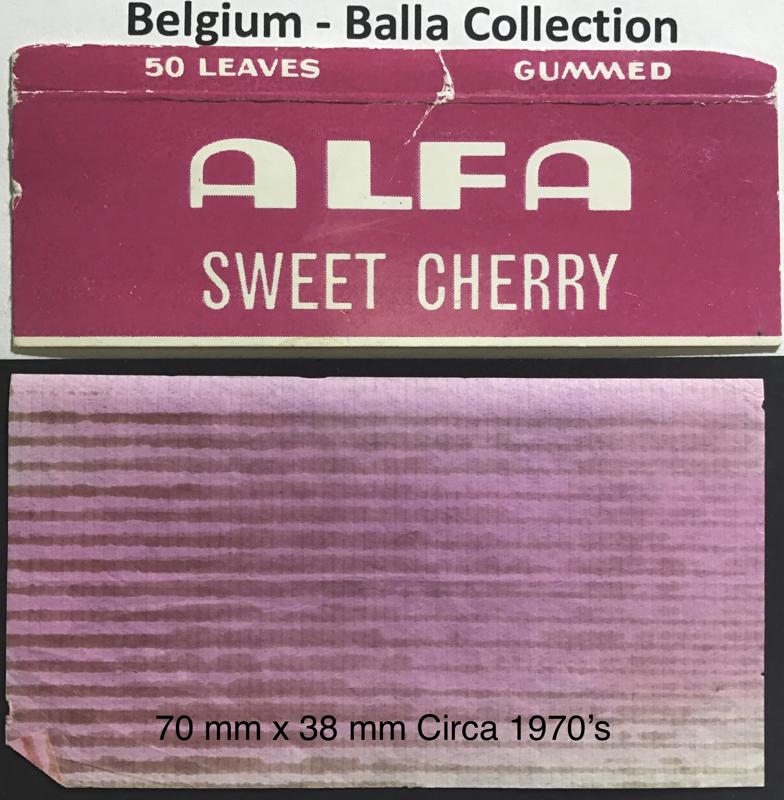 Belgium Alfa 1.b Sweet Cherry 70 x 37