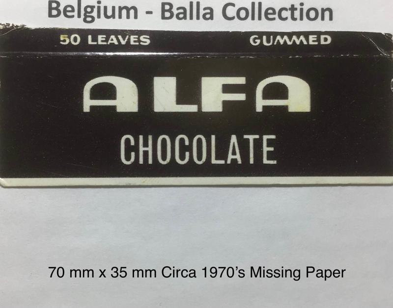 Belgium Alfa 1.c Chocolate 70 x 37