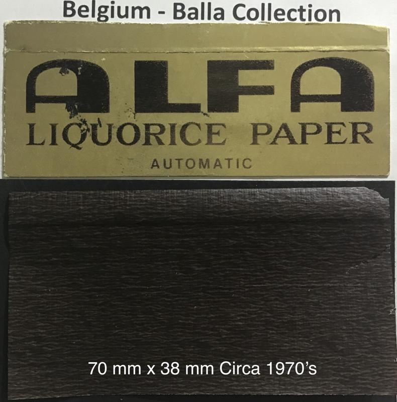 Belgium Alfa 1.e Liquorice 70 x 37