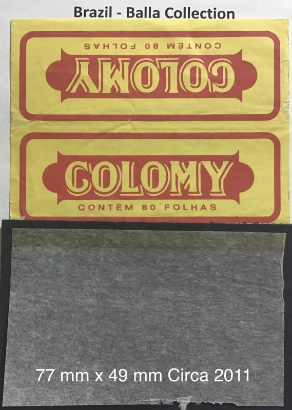Brazil Colony 1.a 77 x 44 - 80 pk
