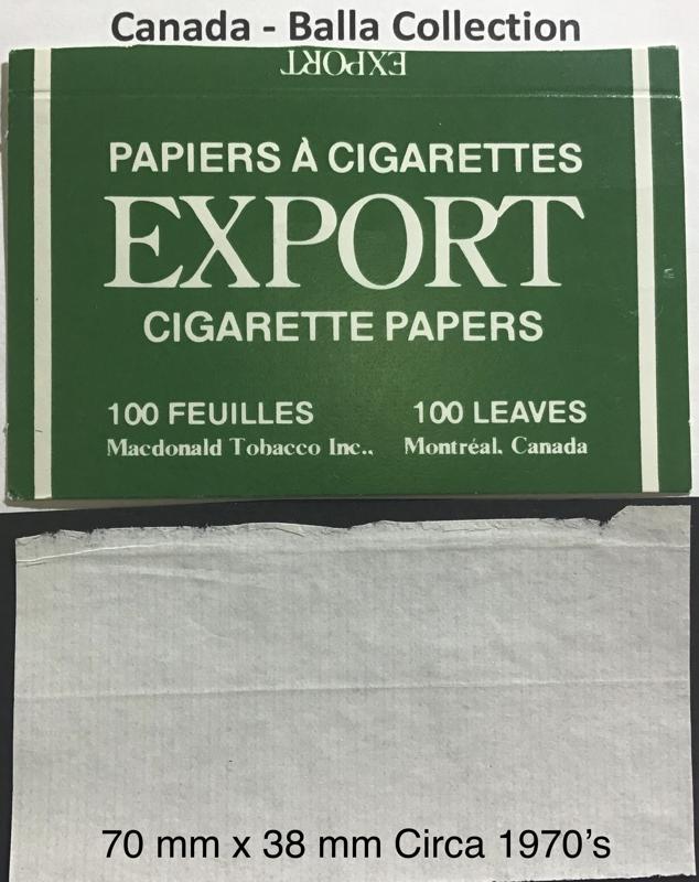 Canada Export 1.a 70 x 37 - 100 pk