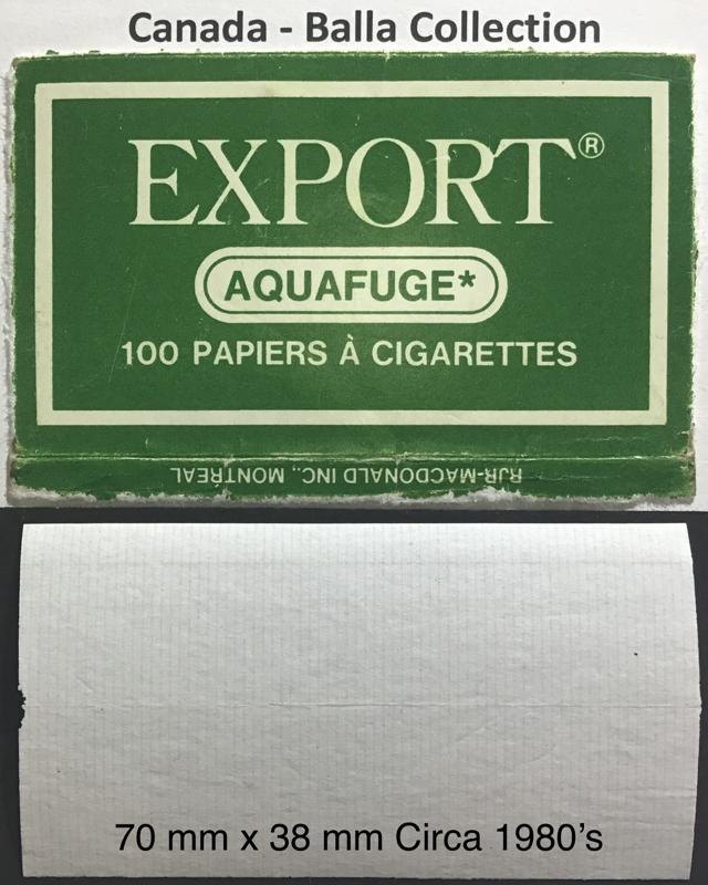 Canada Export Aquafuge 1.a 70 x 37 - 100 pk
