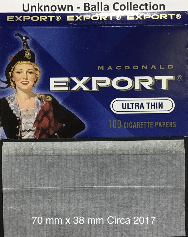 Canada Export Ultra Thin 3.a 70 x 38 - 100 pk