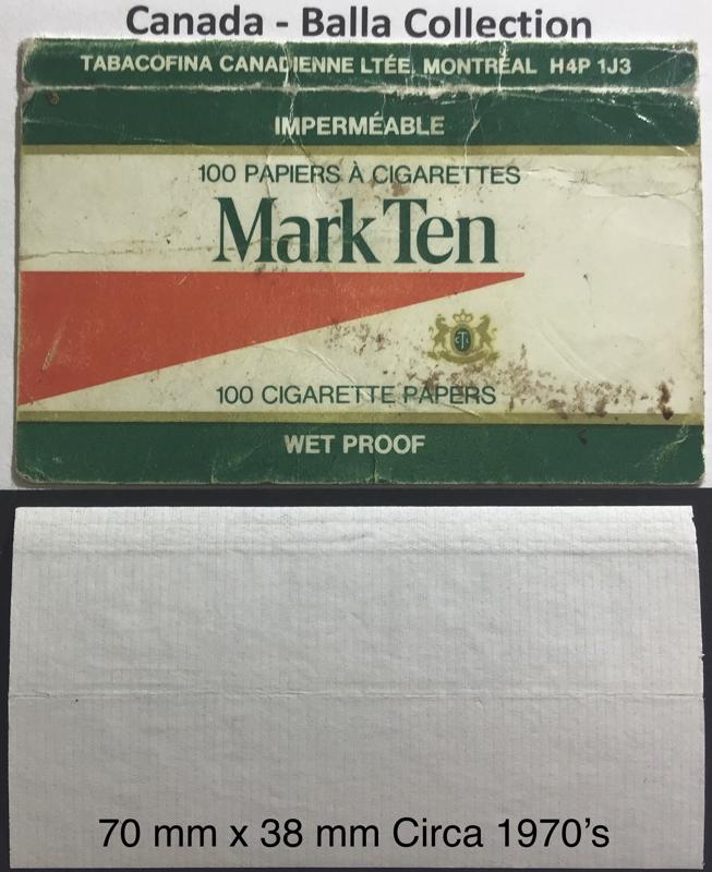 Canada Mark Ten 1.a 70 x 37 - 100 pk