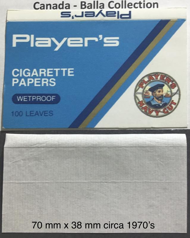 Canada Players 1.a 70 x 37 - 100 pk