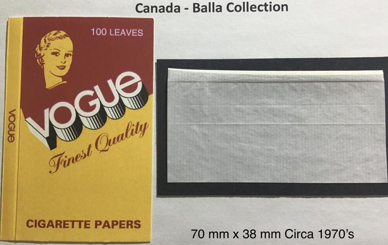 Canada Vogue 1.c 70 x 37 -100 pk
