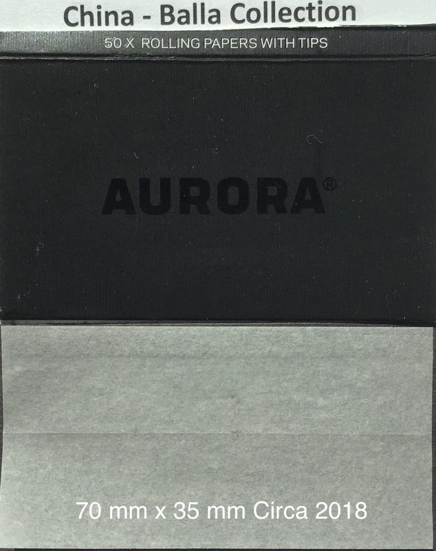 China Aurora Black 1.a 70 x 35 - 50 pk + Tips