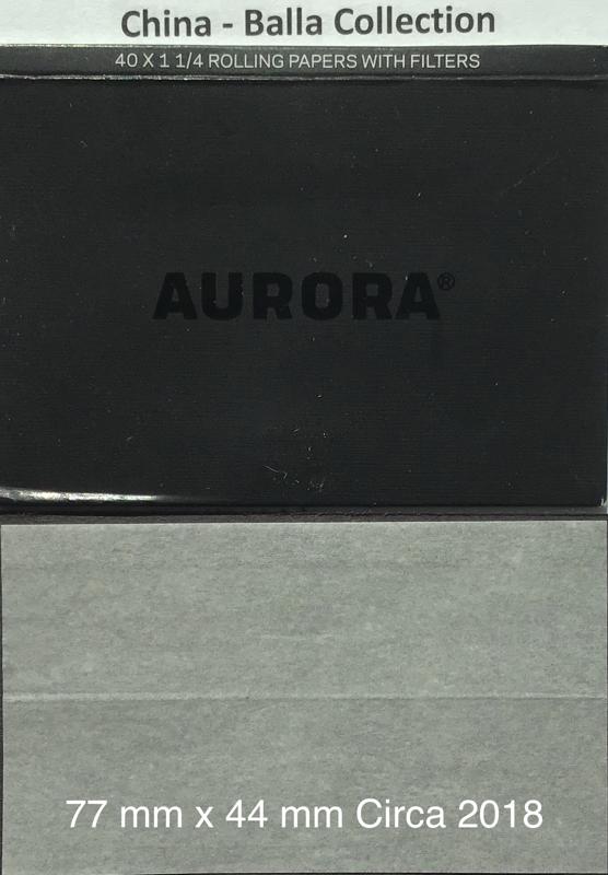China Aurora Black 1.b 77 x 44 - 50 pk + Tips