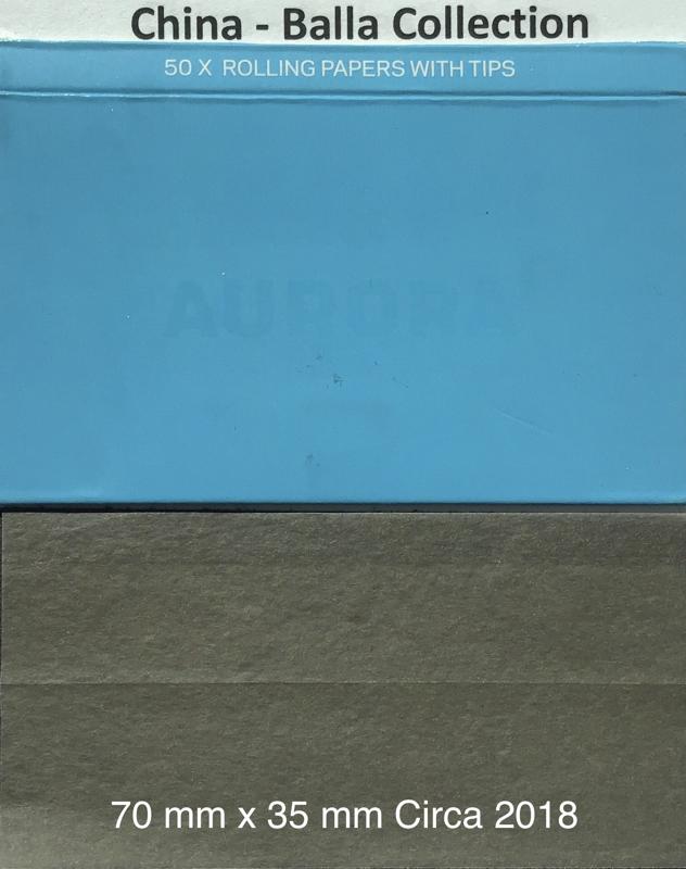 China Aurora Blue 2.a 70 x 35 - 50 pk + Tips
