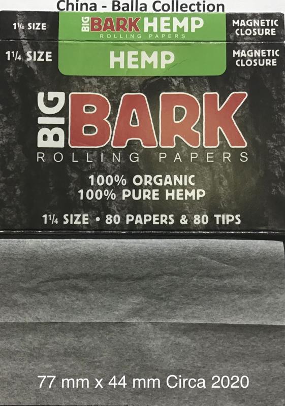 China Big Bark 1.a 77 x 44 Hemp 80 pk + Tips