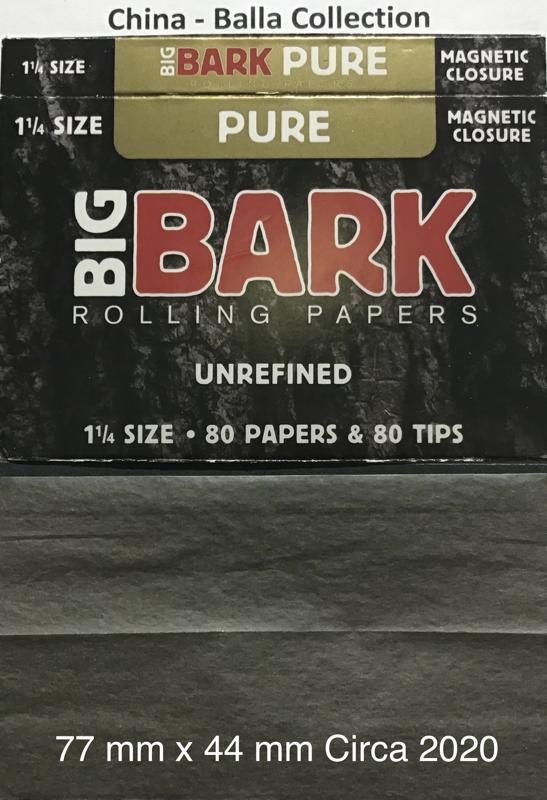 China Big Bark 2.a 77 x 44 Pure 80 pk + Tips