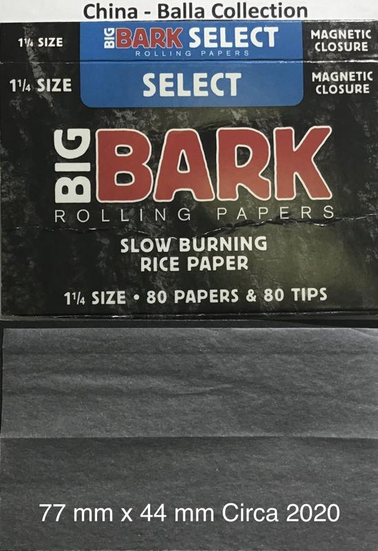 China Big Bark 3.a 77 x 44 Select Rice 80 pk + Tips