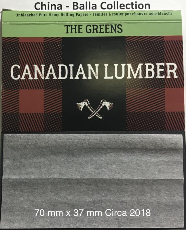 China Canadian Lumber 1.a 70 x 37  Greens 100 pk