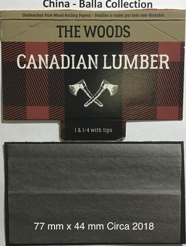 China Canadian Lumber 3.b 77 x 44 Woods 40 pk + Tips