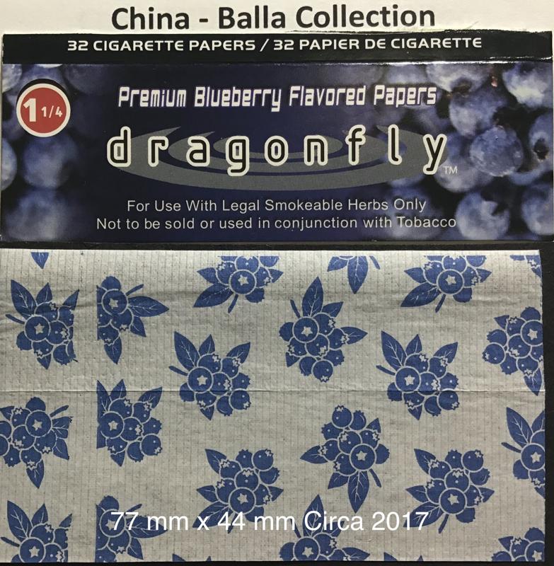 China Dragonfly 1.b Blueberry 77 x 44 - 32 pk