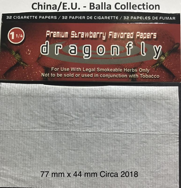 China Dragonfly 1.d Strawberry 77 x 44 - 32 pk