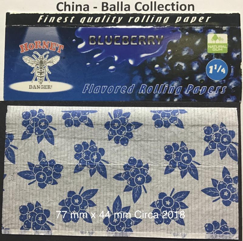 China Hornet 1.c Blueberry 77 x 44 - 50 pk