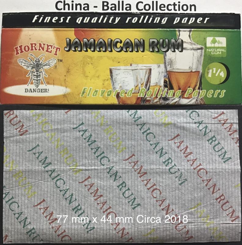 China Hornet 1.m Jamaican Rum 77 x 44 - 50 pk