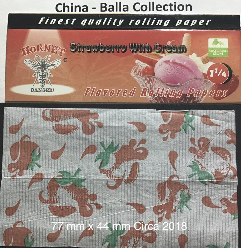 China Hornet 1.v1 Strawberry with Cream 77 x 44 - 50 pk