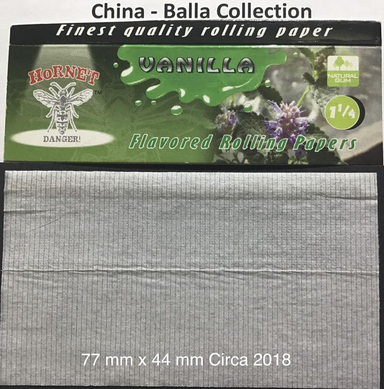 China Hornet 1.w Vanilla 77 x 44 - 50 pk