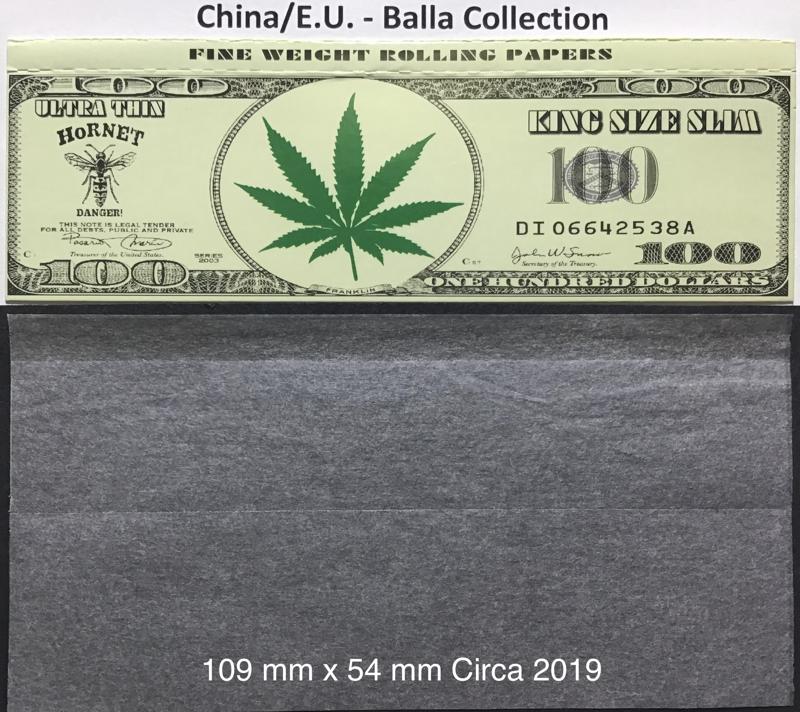 China Hornet $100 1.a 107 x 54 KS Ultra Thin Slim