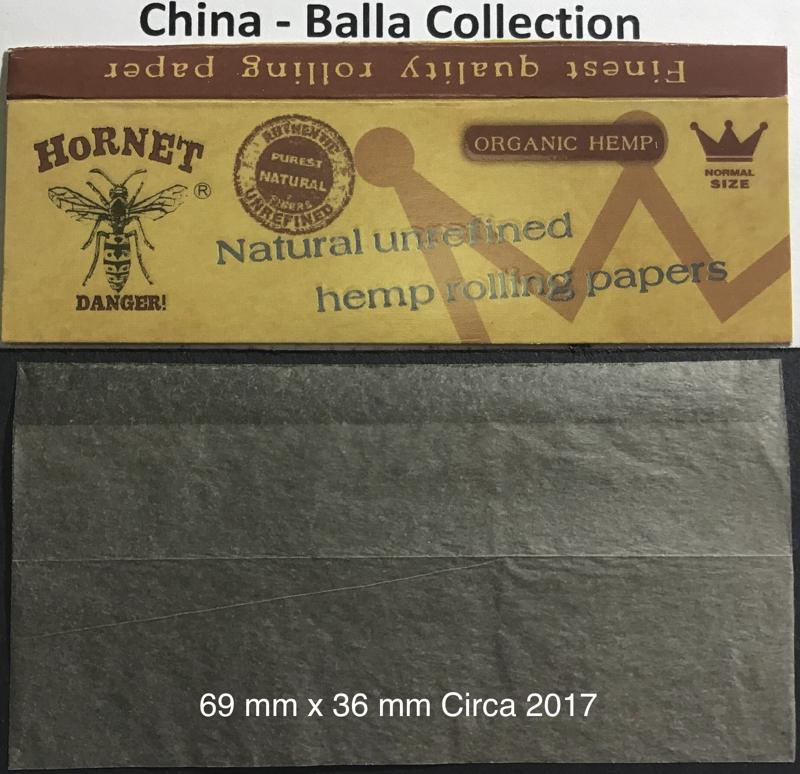 China Hornet Hemp 1.a 69 x 36 Unrefined 50 pk
