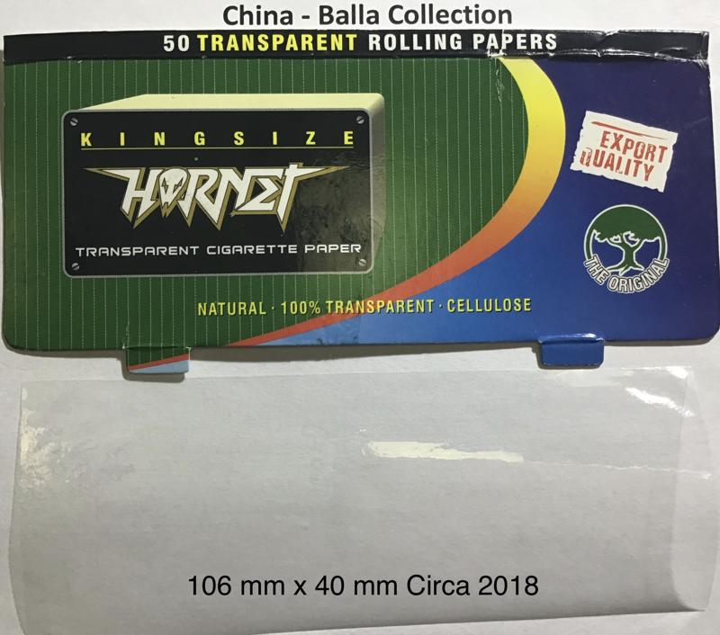 China Hornet Transparent 1.b 106 x 40 KS 50 pk