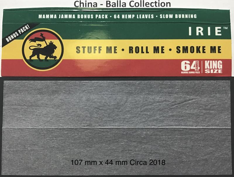 China Irie 1.b 107 x 44 KS 64 pk