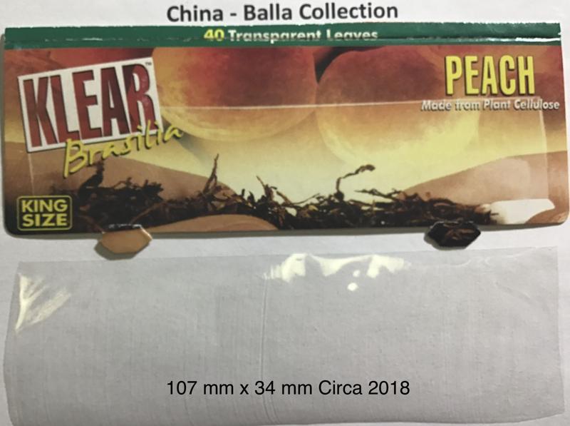 China Klear Brasilia Transparent 1.b Peach 107 x 33 KS 40 pk