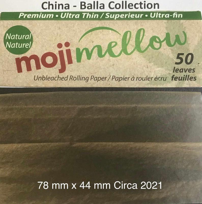 China Moji Mellow 1.a 77 x 44 Unbleached Ultra Thin 50 pk
