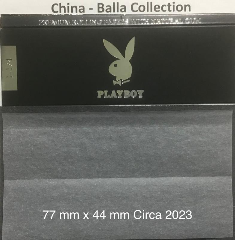China RYOT Playboy 1.b Silver 77 x 44 - 40 pk