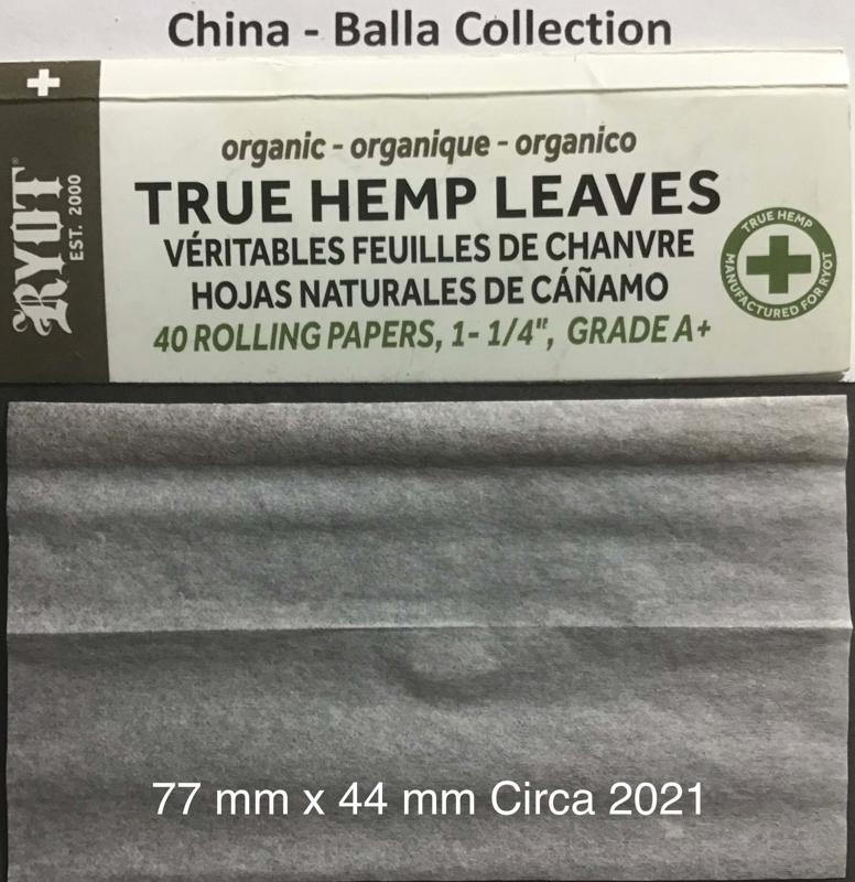 China RYOT True Hemp 1.a 77 x 44 Organic 40 pk