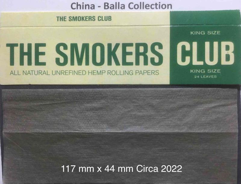 China The Smokers Club 1.a 177 x 44 Hemp 24 Pk + Tips