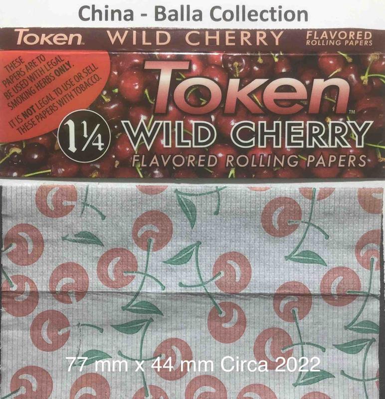 China Token 1.d Wild Cherry 77 x 44 - 24 Pk