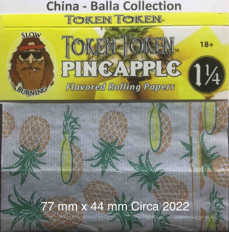 China Token Token 1.f Pineapple 77 x 44 - 24 Pk