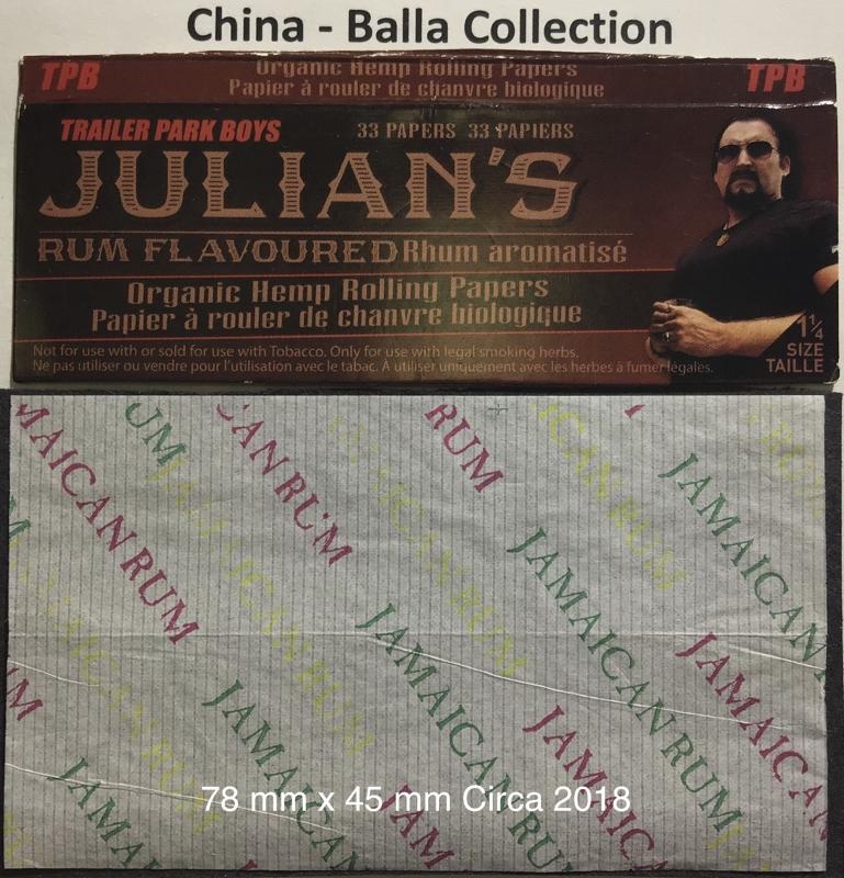 China Trailer Park Boys 1.a Rum 77 x 44 Hemp 33 pk