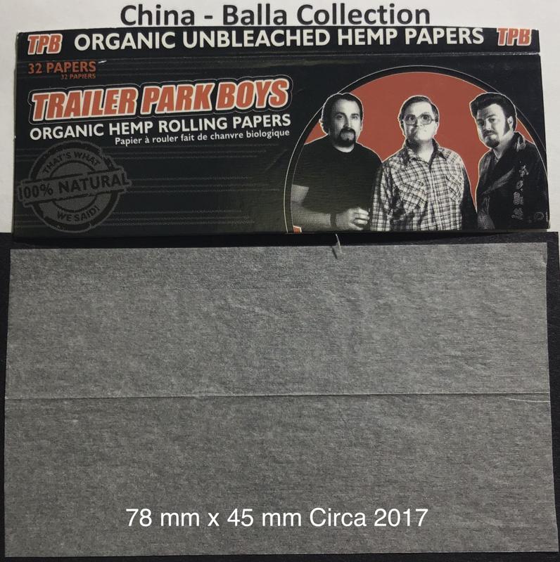 China Trailer Park Boys Black 1.a 77 x 44 Hemp 32 pk