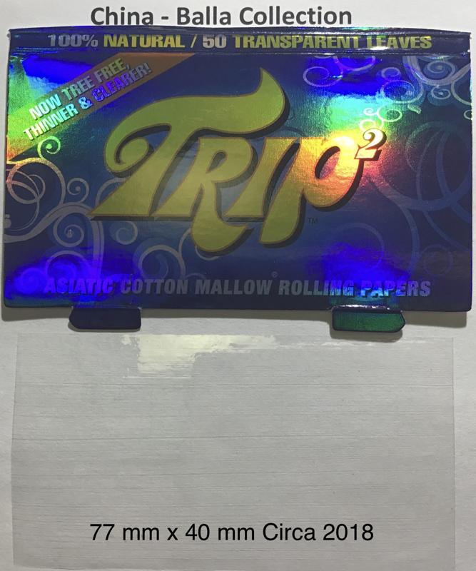 China Trip 2 Transparent 1.a 77 x 41 - 50 pk