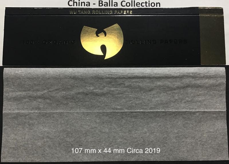 China Wu Tang 1.a 107 x 45 -100 % Organic Hemp KS 32 pk