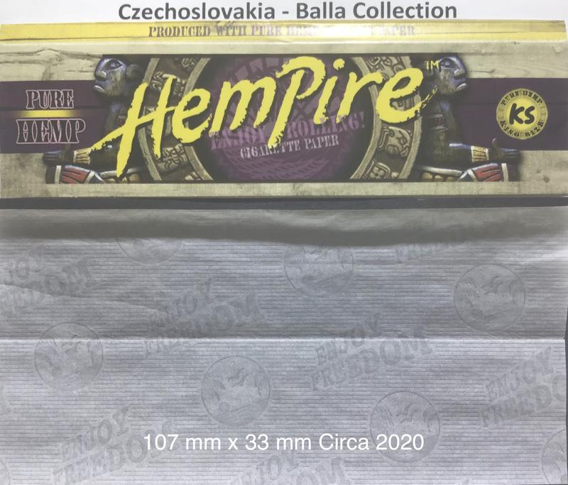 Czech Hempire Brown 1.c 107 x 53 Hemp KS 32 pk Watermark Enjoy Freedom