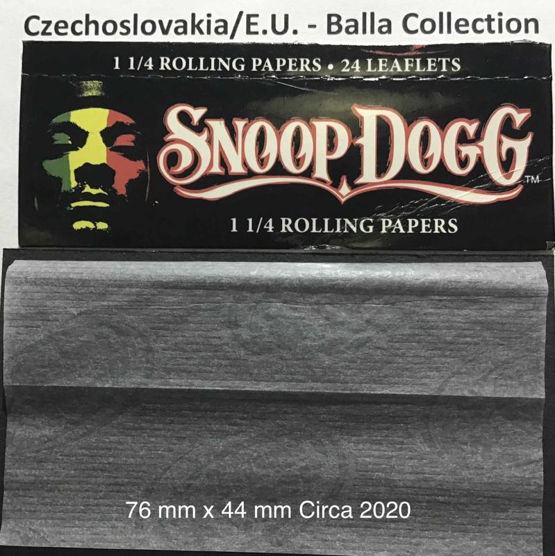Czech Snoop Dogg 1.a 77 x 44 - 24 pk Watermark Blunt Wrap