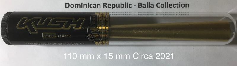 Dominican Republic Kush Gold 1.a 110 x 15 Hemp + Gold KS Cones 1 pk