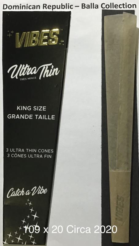 Dominican Republic Vibes Black 1.d 109 x 20 Ultra Fine Cones 3 pk Watermark Vibes
