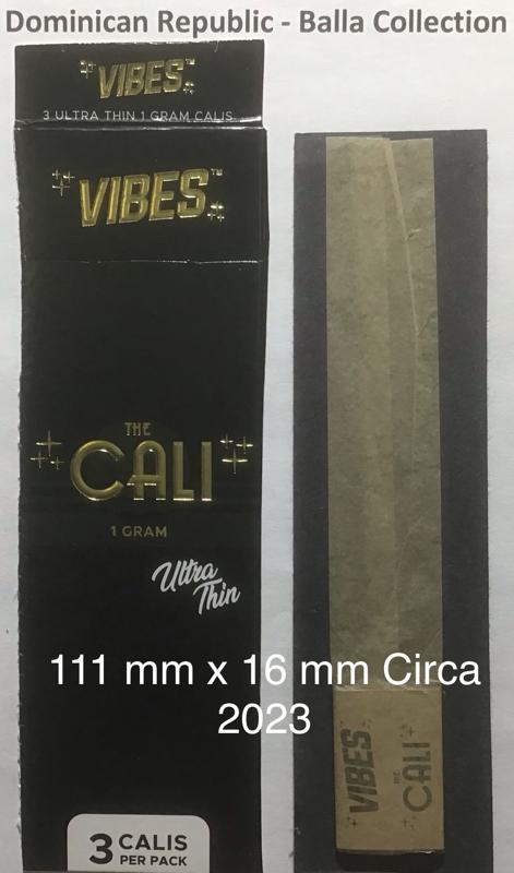 Dominican Republic Vibes Black The Cali 1 Gram 1.a 111 x 16 Ultra Thin 3 pk Cones Watermark Vibes