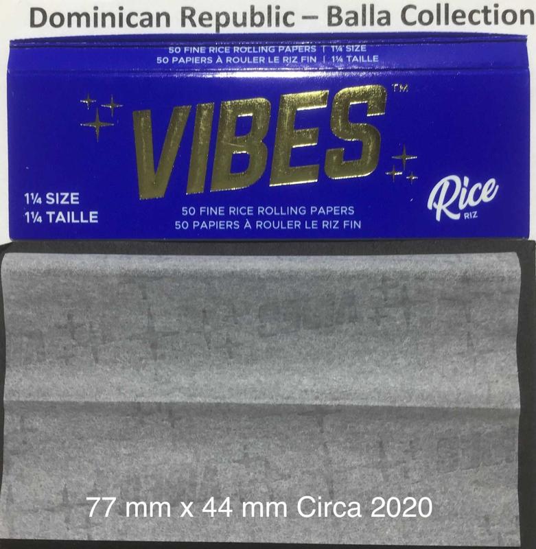 Dominican Republic Vibes Blue 1.a Rice 77 x 44 Fine 50 pk Watermark Vibes