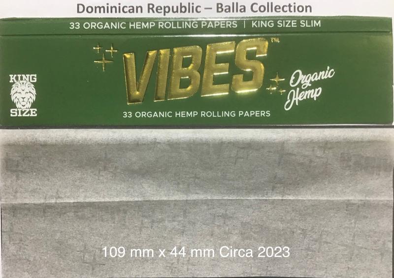 Dominican Republic Vibes Organic Hemp 1.b Rice 109 x 44 KS 33 pk Watermark Vibes