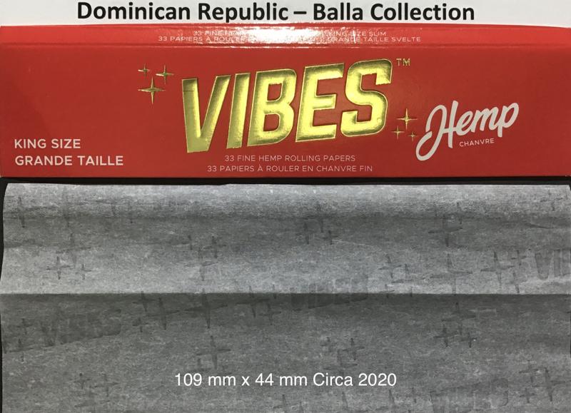 Dominican Republic Vibes Red 1.b Hemp 109 x 44 KS Slim Fine 30 pk Watermark Vibes